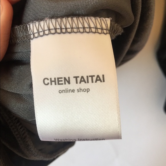 Chen TaiTai Iridescent Velvet Pullover SZ L - Picture 5 of 7